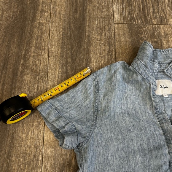 RAILS Valerie Denim Shirt Dress Size XS - Picture 9 of 16